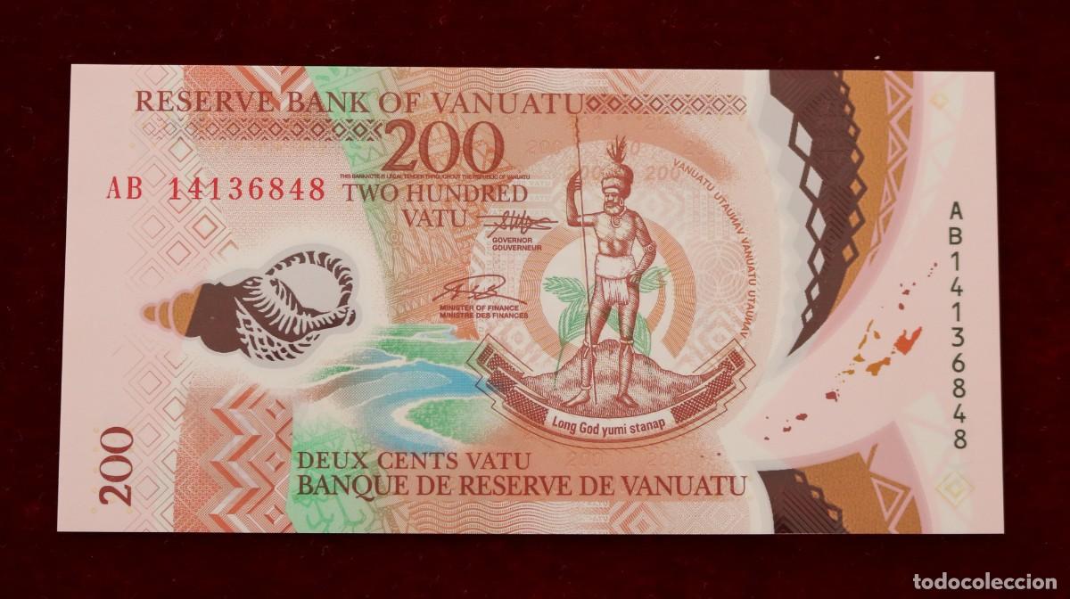 Billetes extranjeros: 200 VATU 2014 VANUATU. P#12. SC / UNC. - Foto 1