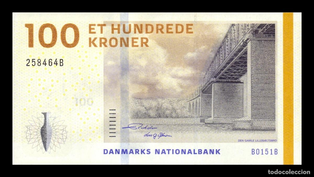 Billetes extranjeros: Dinamarca 100 Coronas 2015 Pick 66d(3) Sc Unc - Foto 1