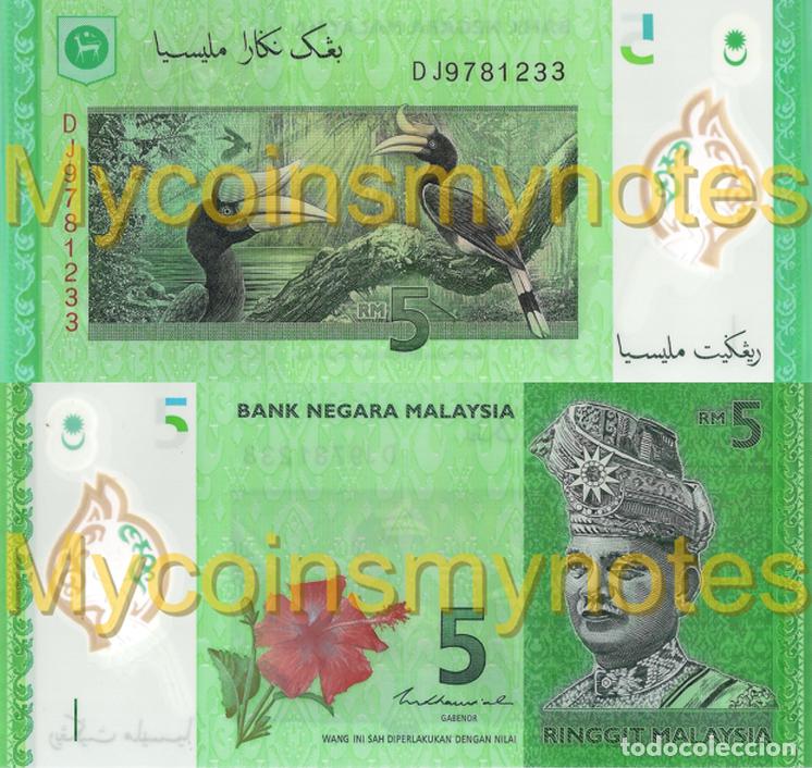 Billetes extranjeros: Malaysia, 5 Ringgit, 2021, PNEW, Polymer, UNC - Foto 1