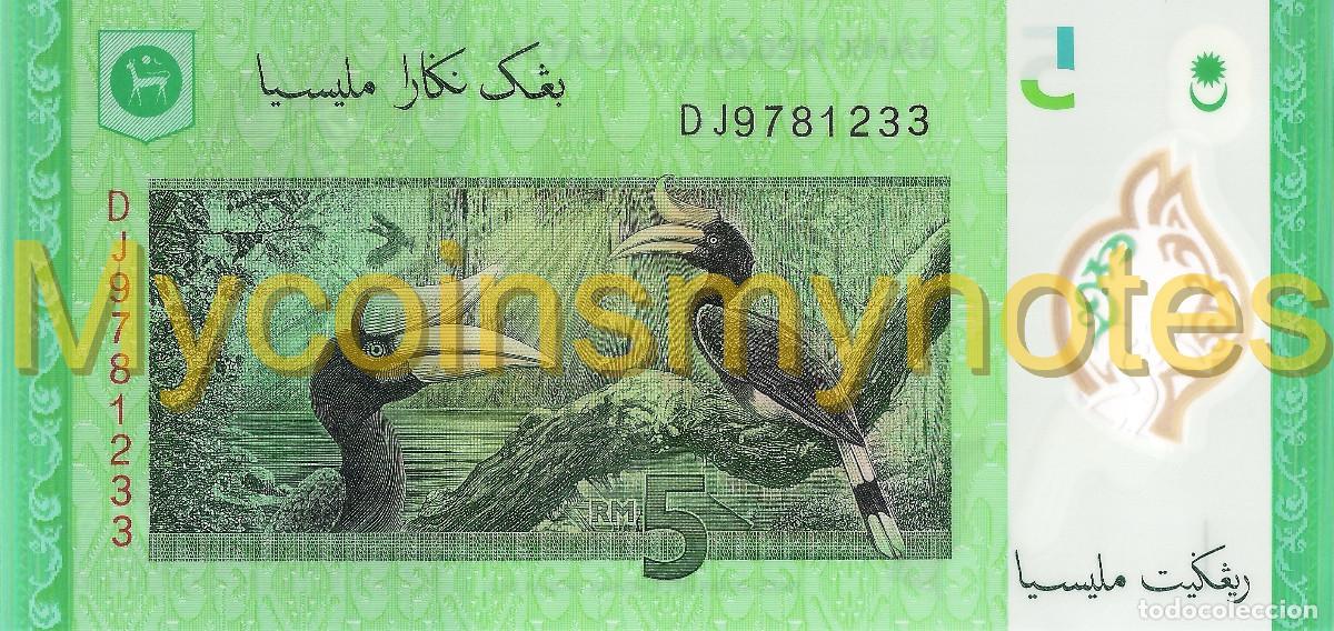Billetes extranjeros: Malaysia, 5 Ringgit, 2021, PNEW, Polymer, UNC - Foto 2