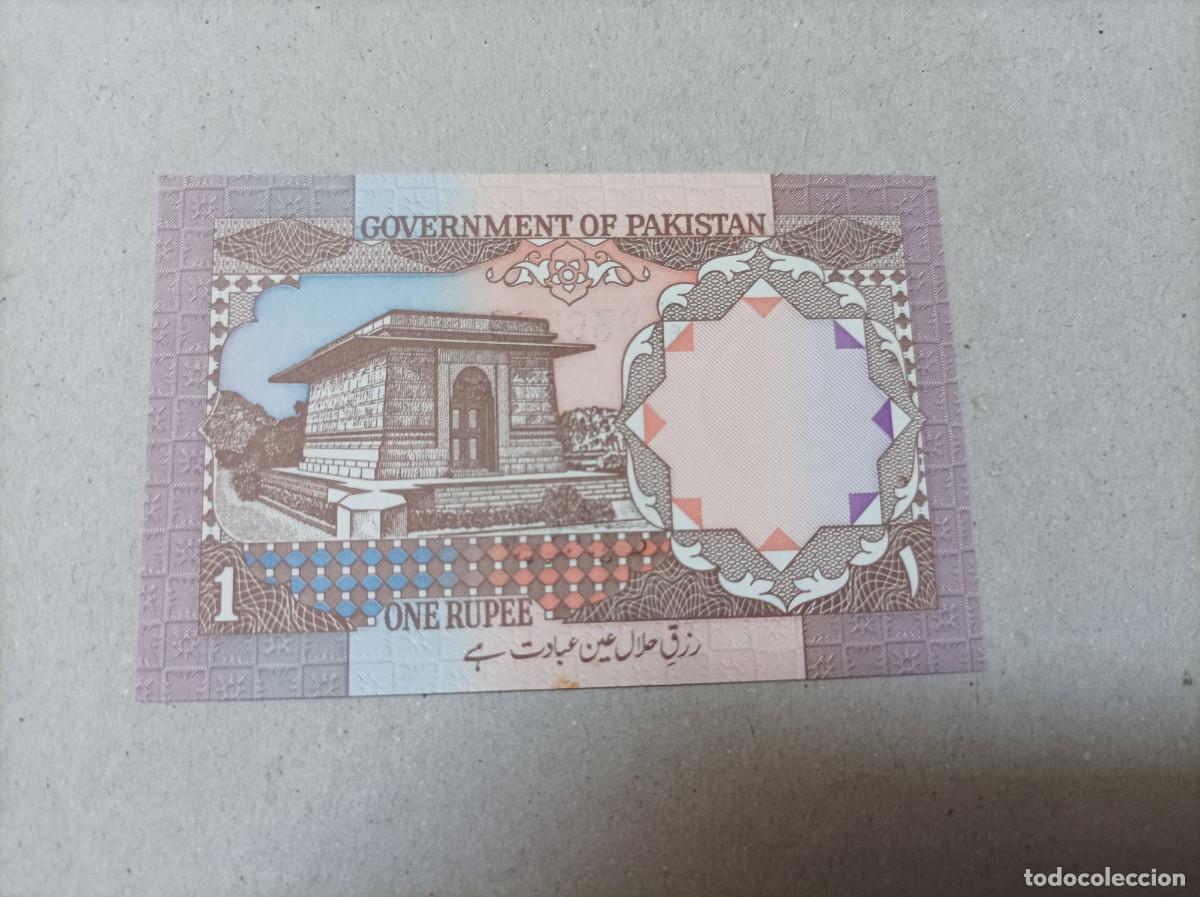 Billetes extranjeros: Billete Pakist&aacute;n 1 rupias, UNC - Foto 1
