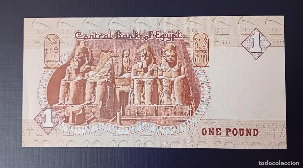 Billetes extranjeros: 1 LIBRA 1980 EGIPTO. P#50A. SC / UNC. - Foto 2