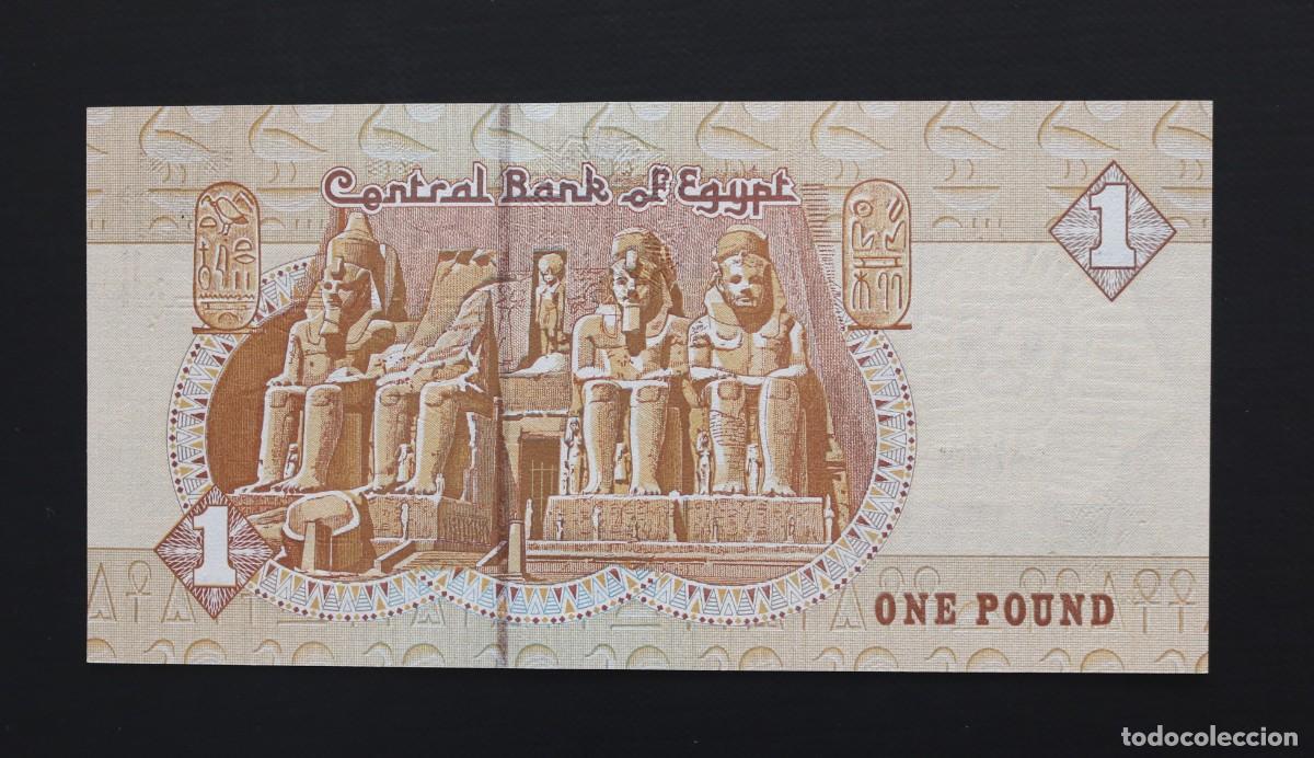 Billetes extranjeros: 1 LIBRA 2003 EGIPTO. P#50G. SC / UNC. - Foto 2