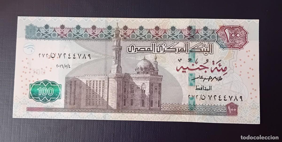 Billetes extranjeros: 100 LIBRAS 2016 EGIPTO. P#76E. SC / UNC. - Foto 1