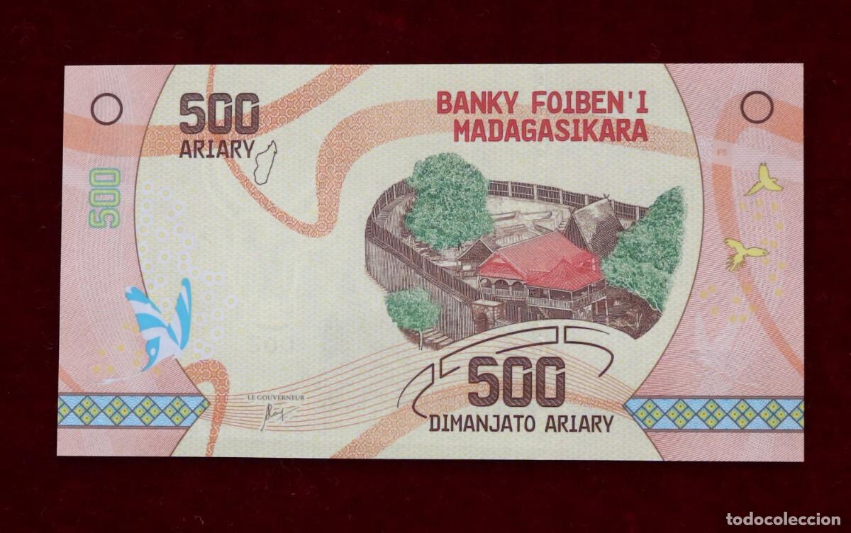 Billetes extranjeros: 500 ARIARY 2017 MADAGASCAR. P#99. SC / UNC. - Foto 1