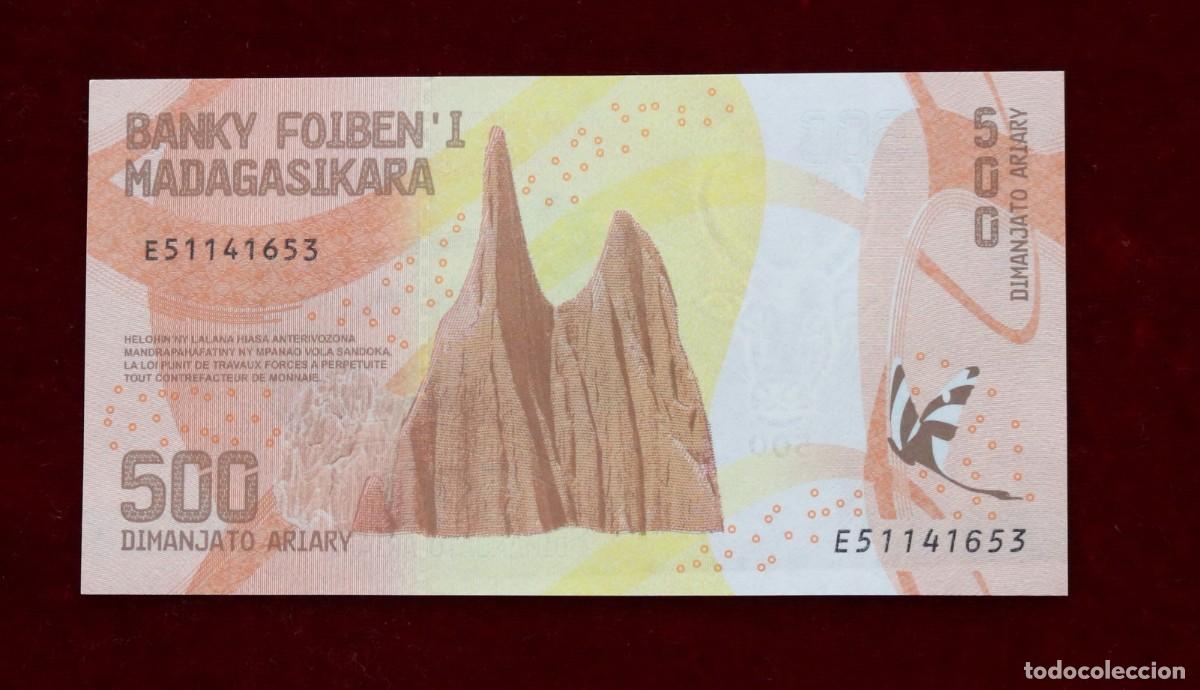 Billetes extranjeros: 500 ARIARY 2017 MADAGASCAR. P#99. SC / UNC. - Foto 2