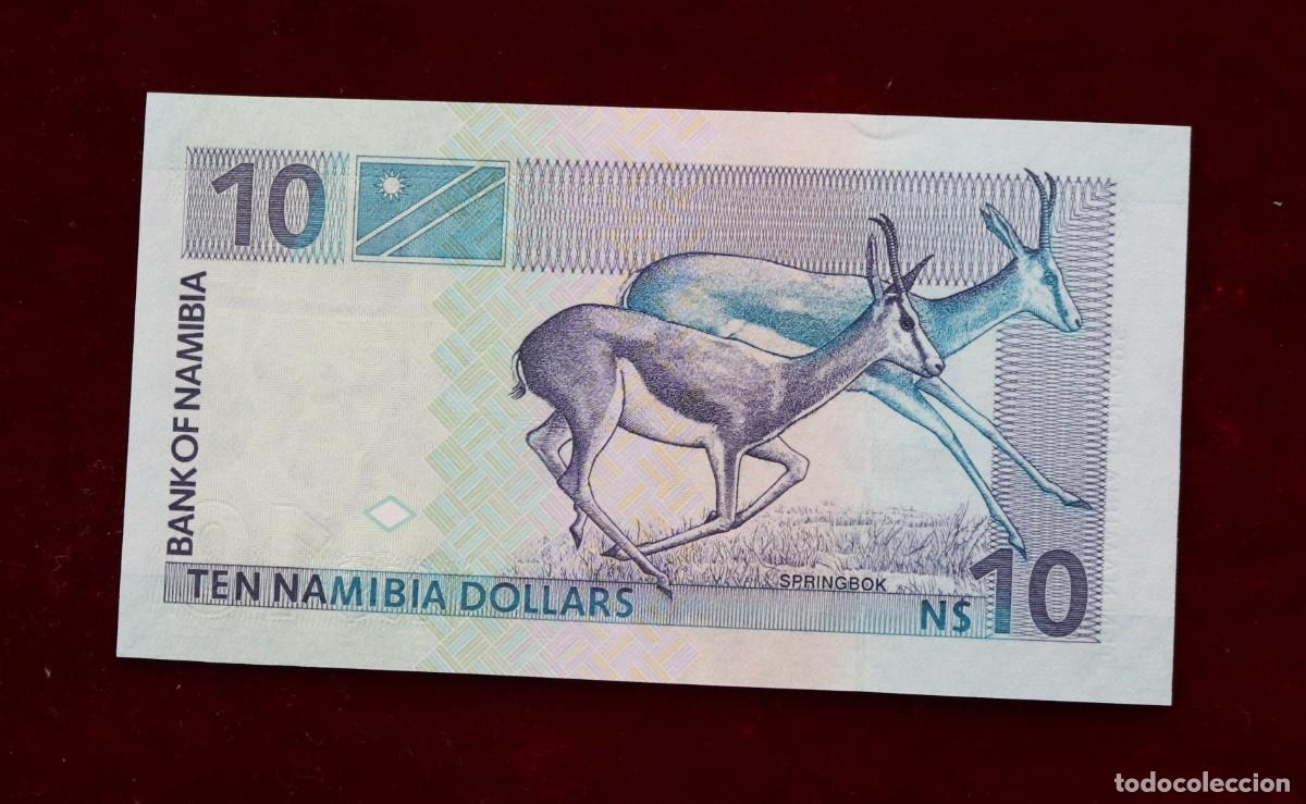 Billetes extranjeros: 10 DOLARES 2001 NAMIBIA. P#4C. SC / UNC. - Foto 2