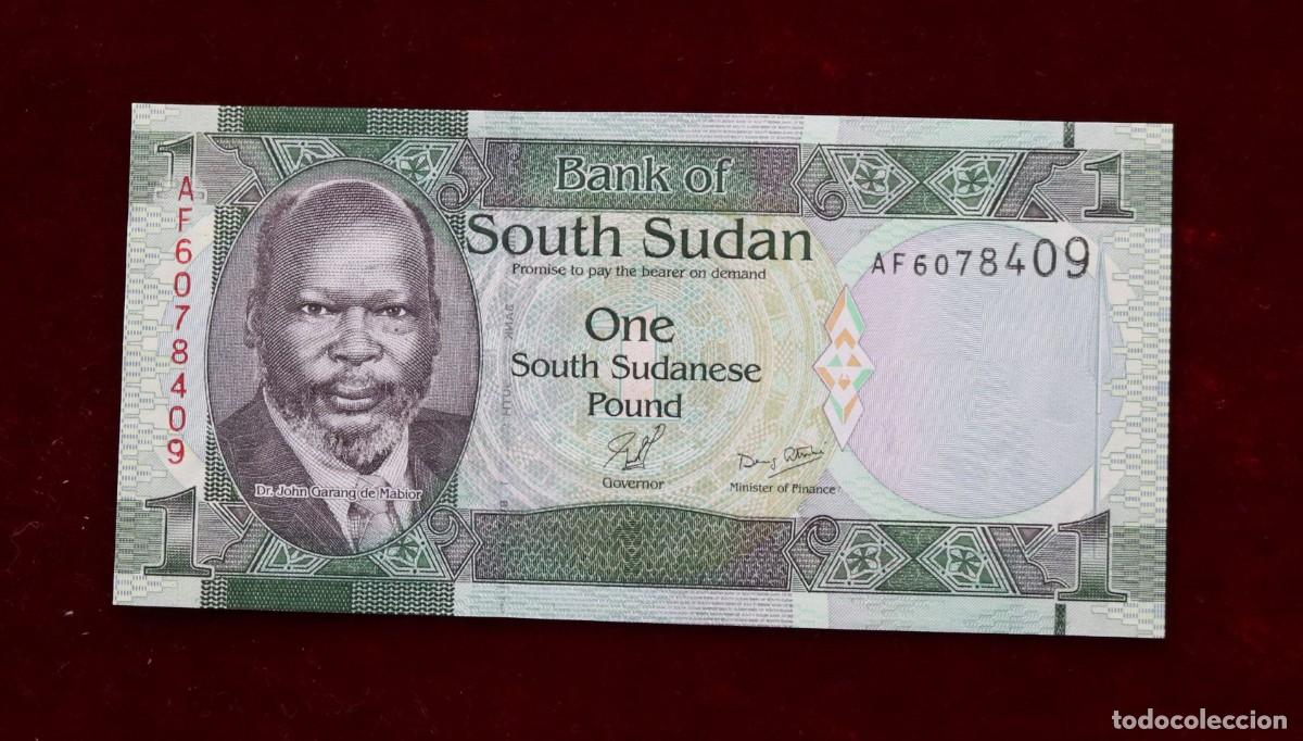 Billetes extranjeros: 1 LIBRA 2011 SUDAN DEL SUR. P#5. SC / UNC. - Foto 1