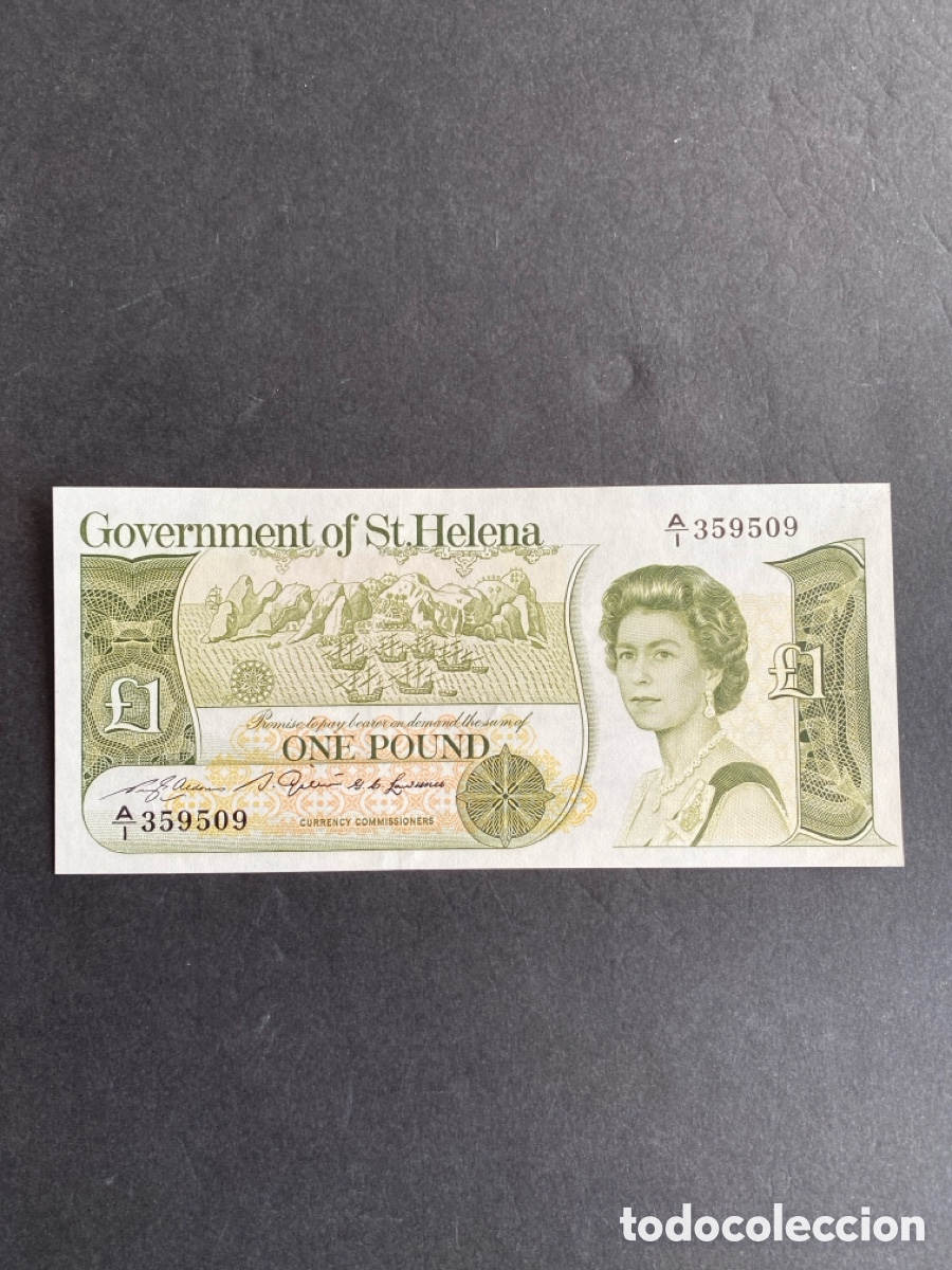 Billetes extranjeros: Billete de Santa Helena - Foto 1