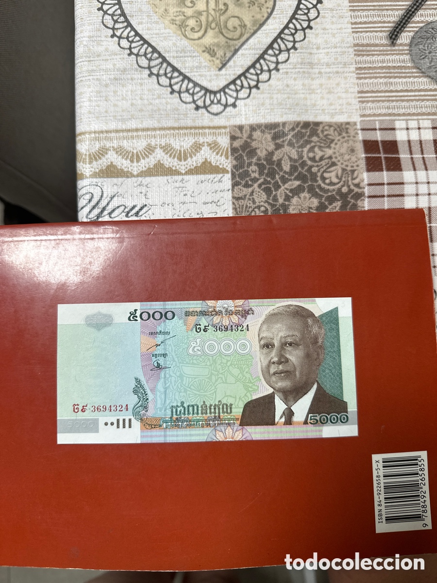 Billetes extranjeros: Billete de Camboya de 5000 - Foto 2