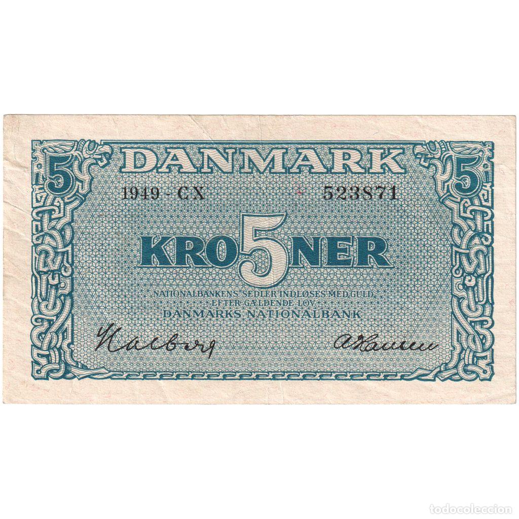 Billetes extranjeros: [#249610] Dinamarca, 5 Kroner, MBC - Foto 1