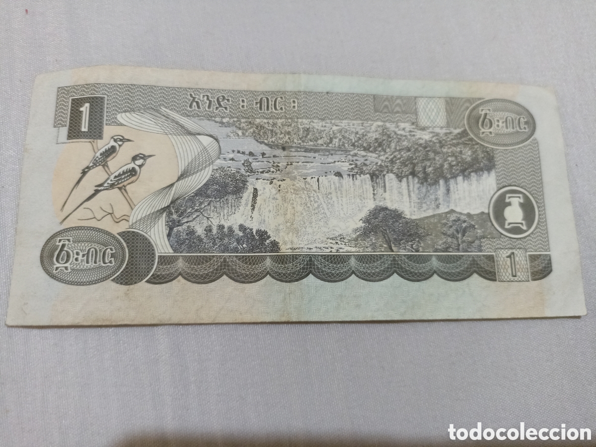 Billetes extranjeros: Billete de otiopia ,buen estado - Foto 2