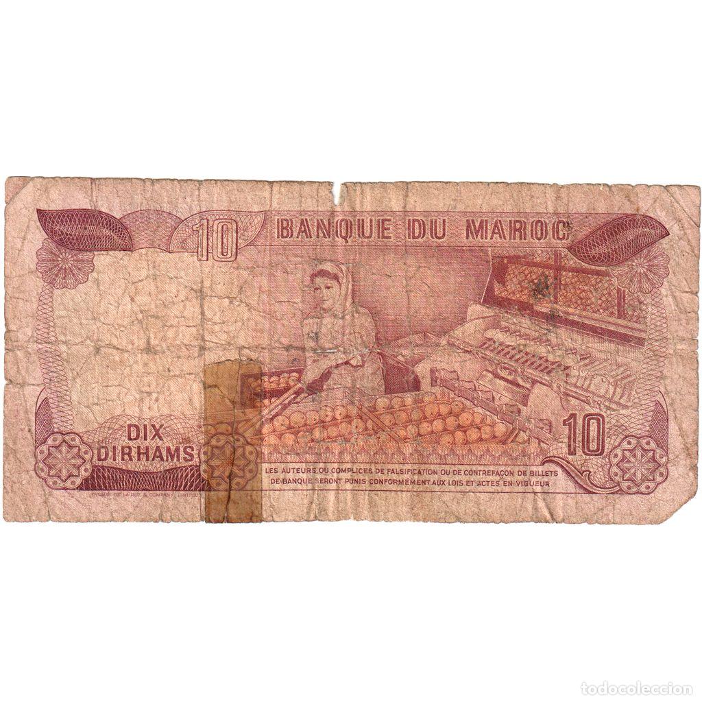 Billetes extranjeros: [#636515] 10 Dirhams, Marruecos, KM:57a, MC - Foto 2