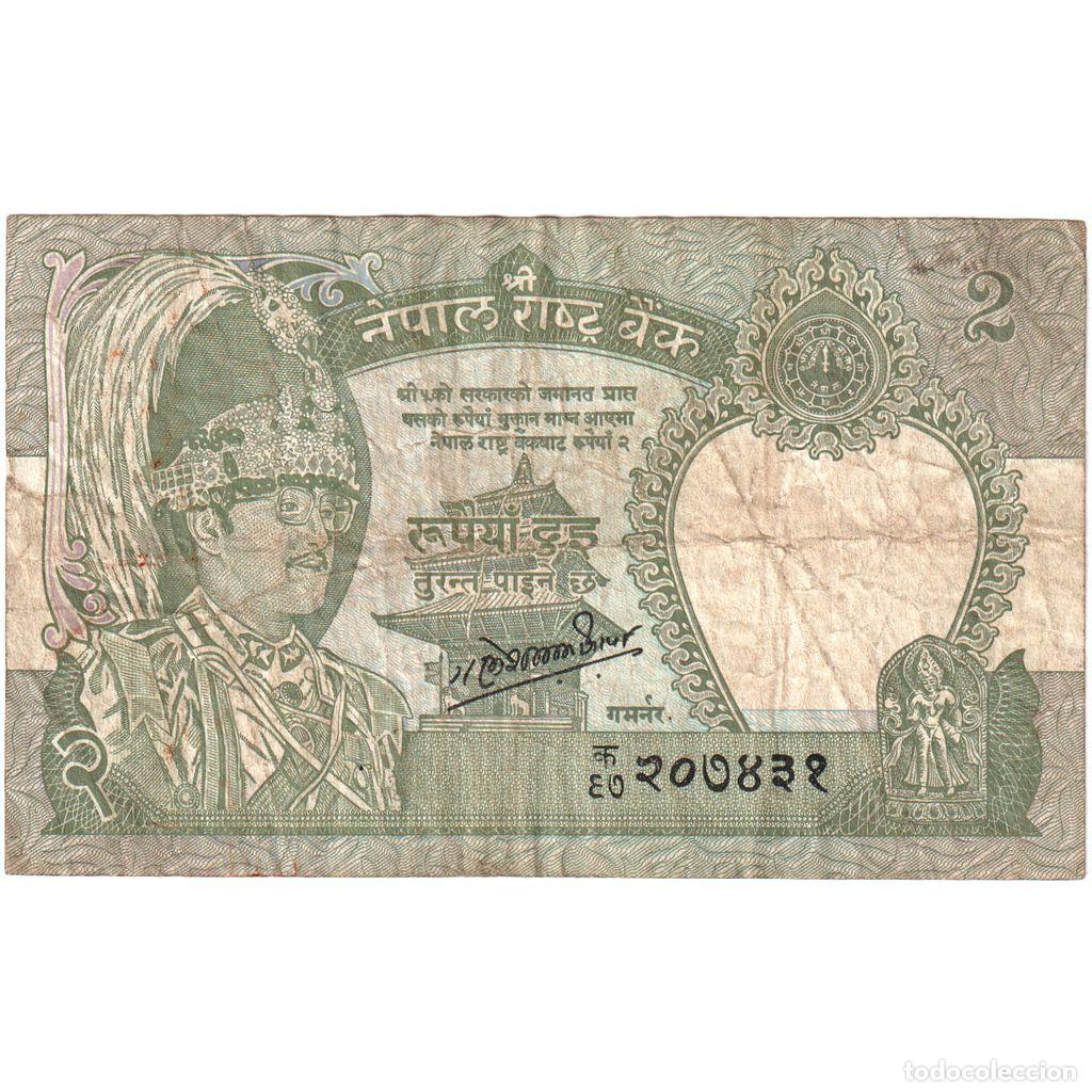 Billetes extranjeros: [#393787] 2 Rupees, Nepal, KM:29b, BC - Foto 1