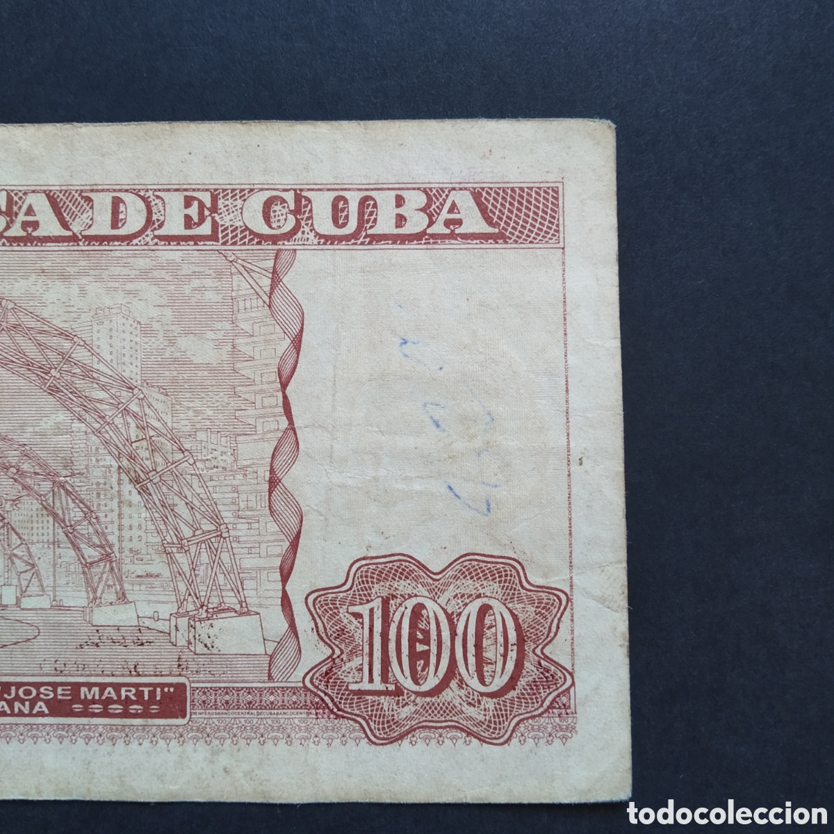 Billetes extranjeros: BILLETE - CUBA 100 PESOS 2004 - Foto 7