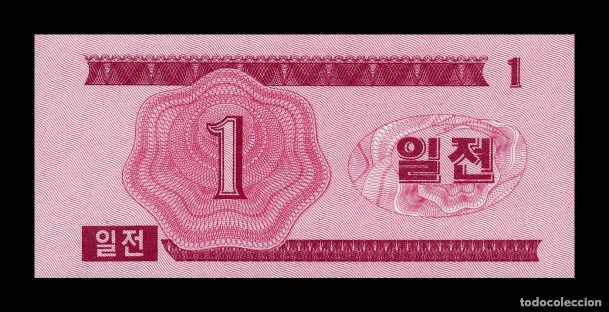 Billetes extranjeros: Corea del Norte 1 Chon 1988 Pick 31 Sc Unc - Foto 2
