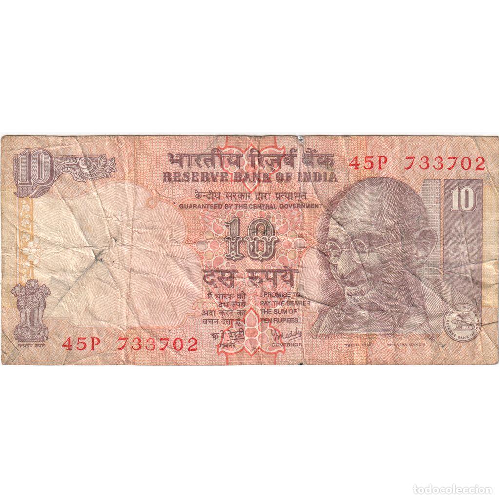 Billetes extranjeros: [#249002] India, 10 Rupees, BC - Foto 1