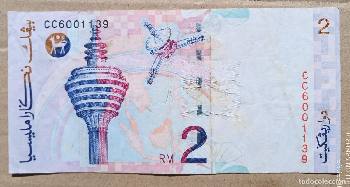 Billetes extranjeros: MALASIA (MALAYSIA) - 2 RINGGIT ( 1996 ) - CC6001139 BC - Foto 2