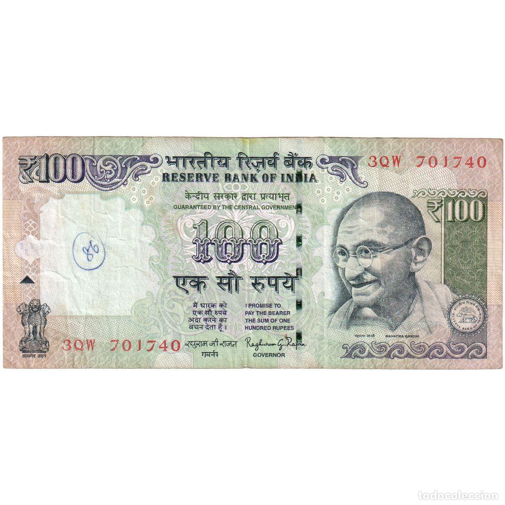 Billetes extranjeros: [#249036] India, 100 Rupees, BC+ - Foto 1