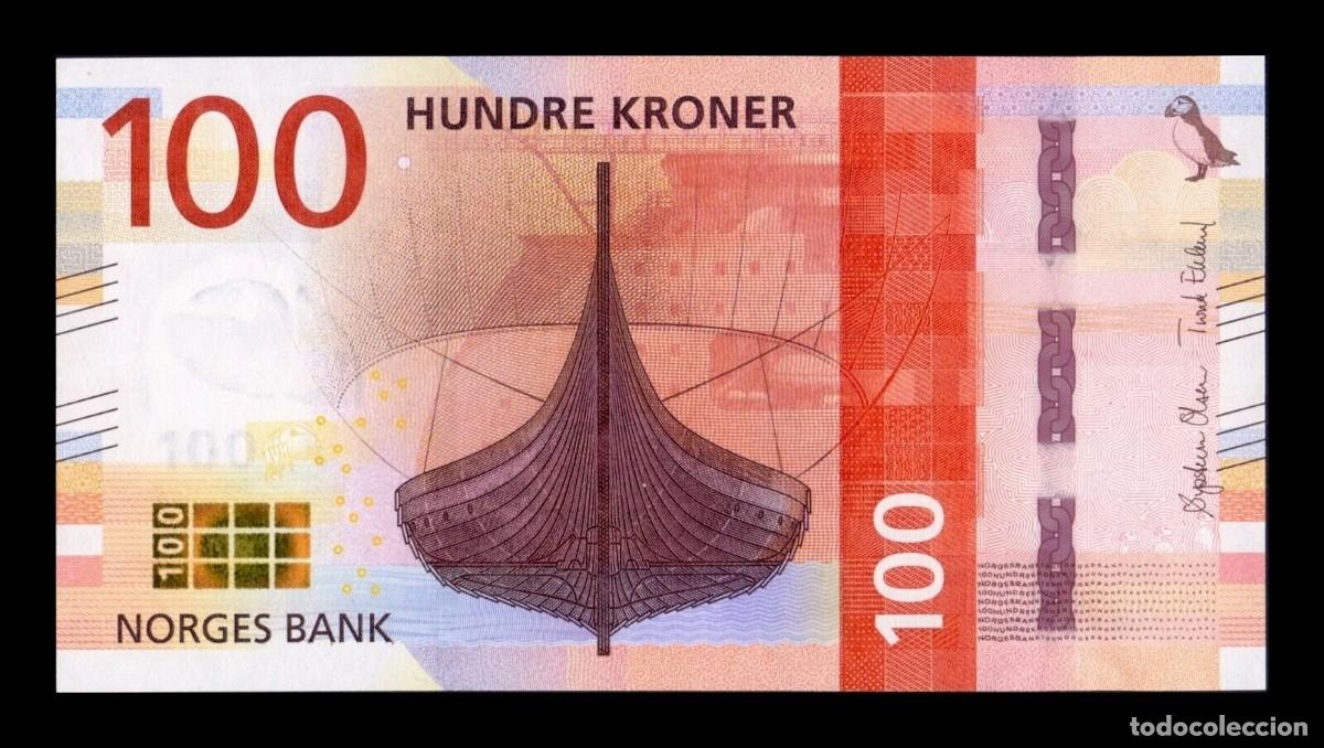 Billetes extranjeros: Noruega 100 Coronas 2016 Pick 54 Sc Unc - Foto 1