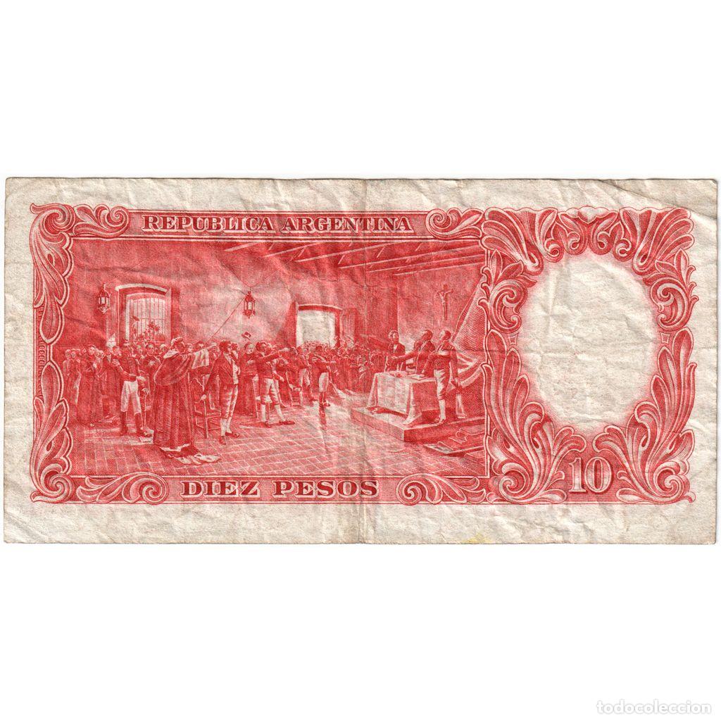Billetes extranjeros: [#249077] Argentina, 10 Pesos, BC - Foto 2