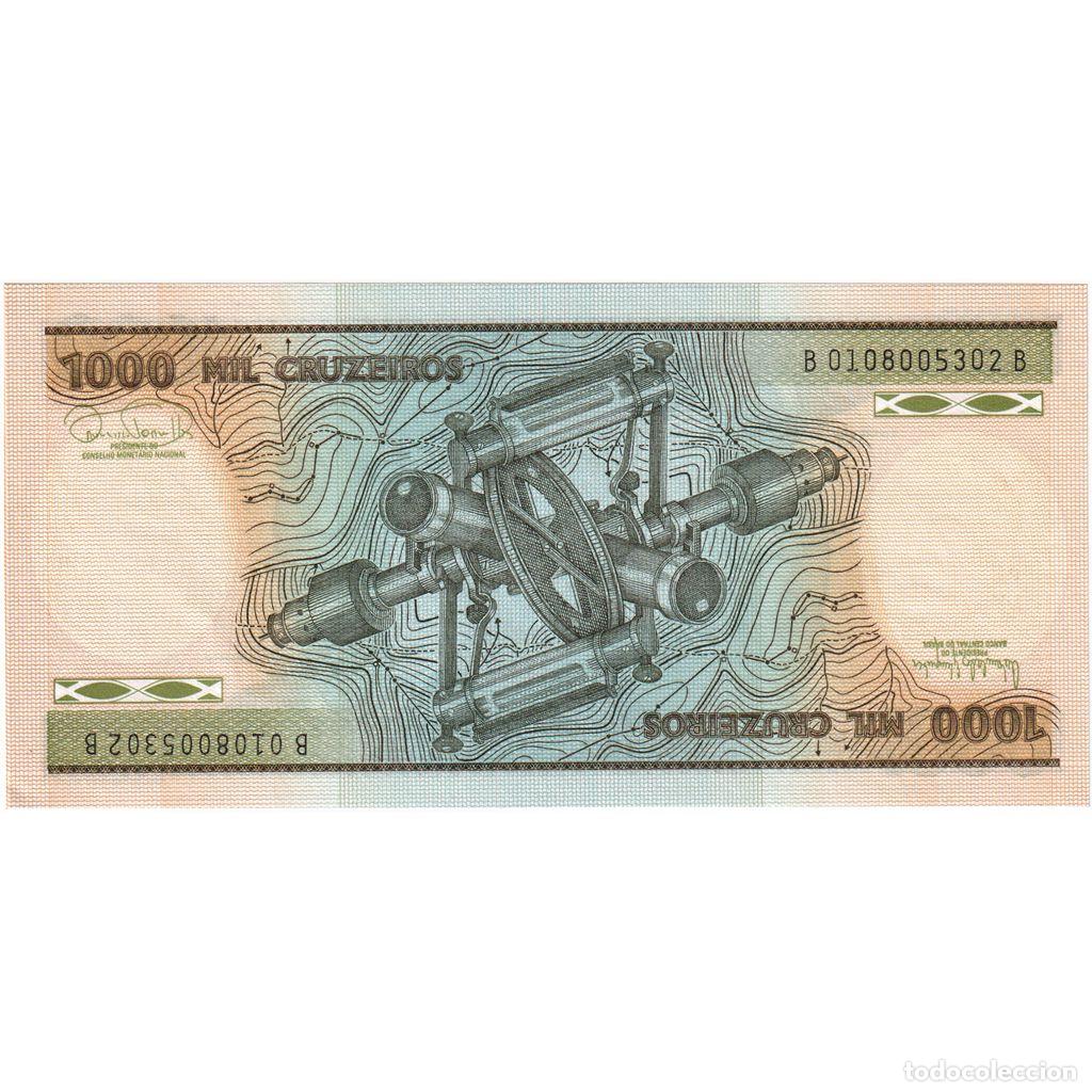 Billetes extranjeros: [#249166] Brasil, 1000 Cruzeiros, UNC - Foto 2