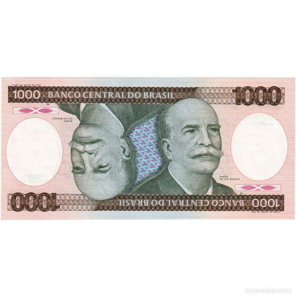 Billetes extranjeros: [#249166] Brasil, 1000 Cruzeiros, UNC - Foto 1