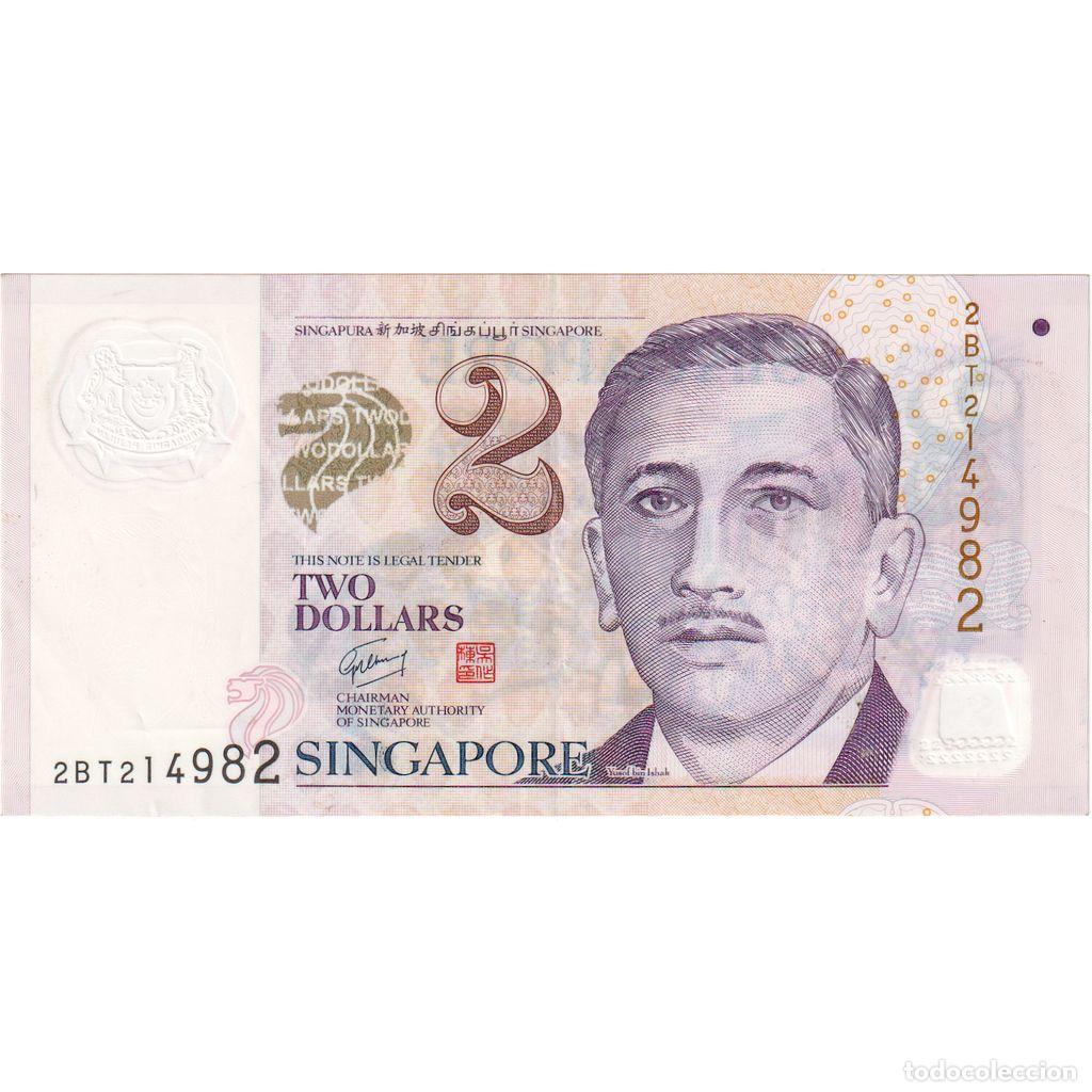 Billetes extranjeros: [#249229] Singapur, 2 Dollars, UNC - Foto 1