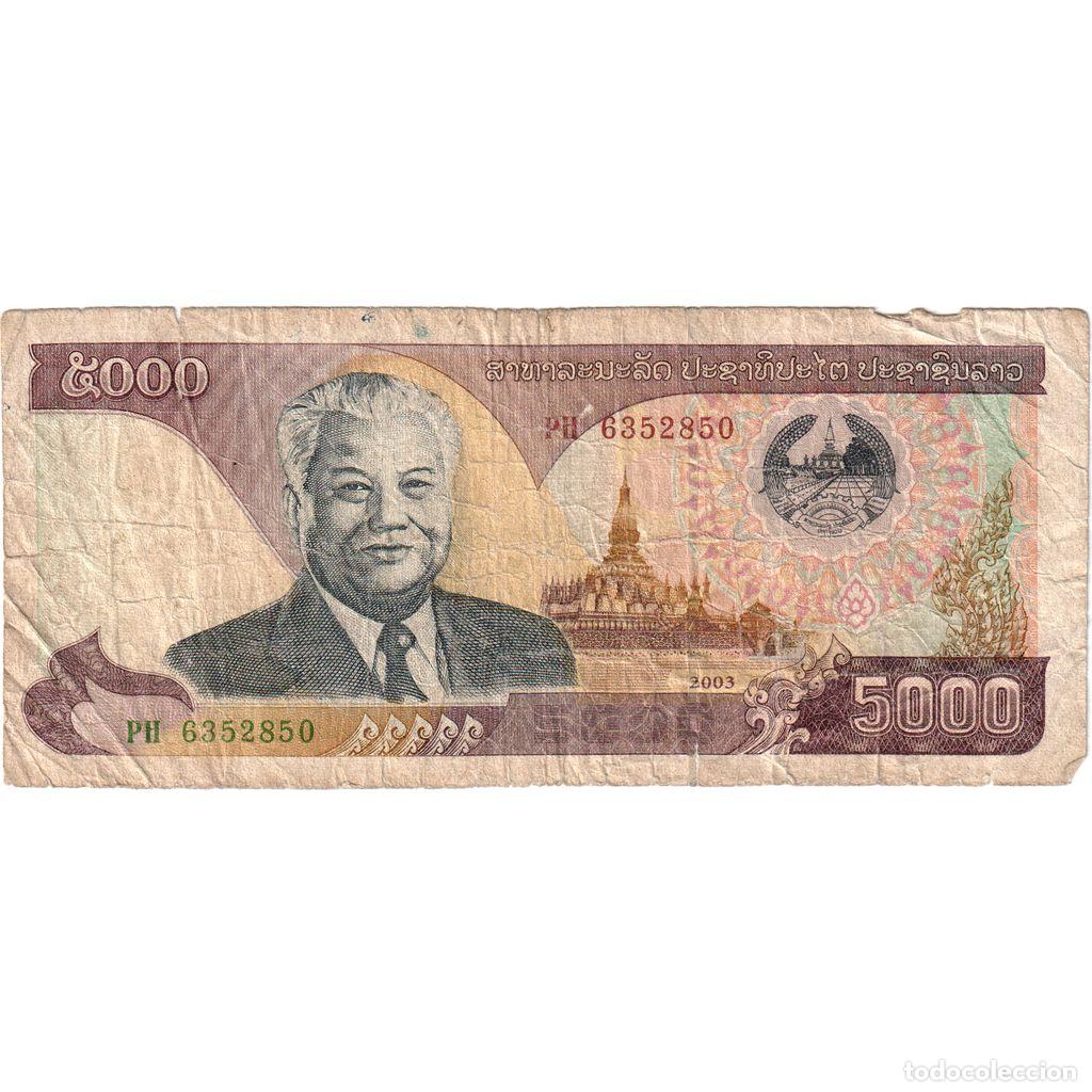 Billetes extranjeros: [#249247] Lao, 5000 Kip, BC - Foto 1