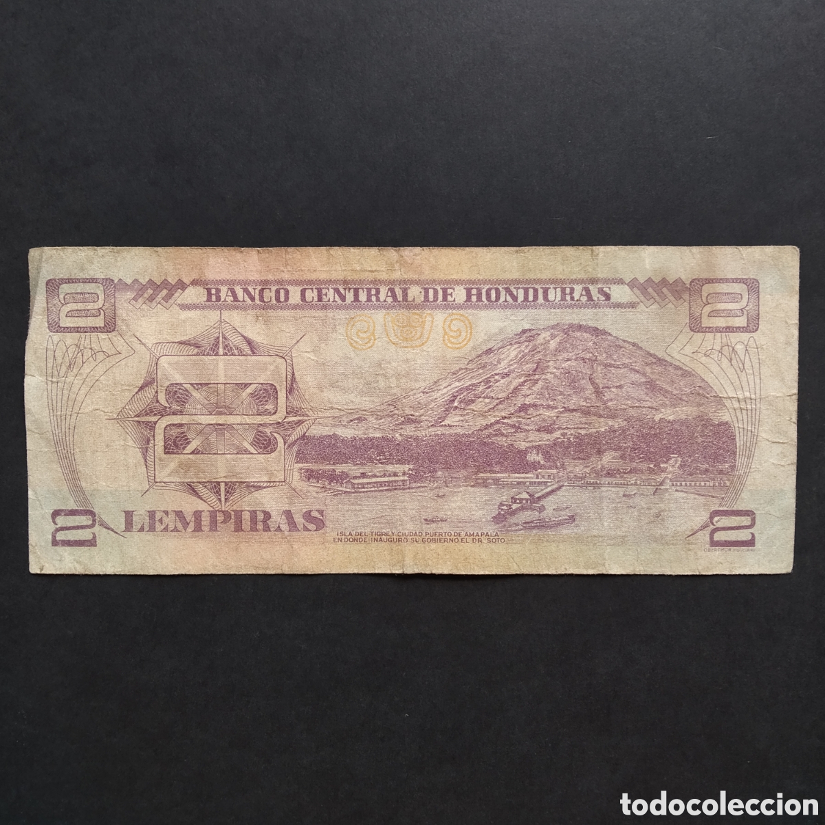 Billetes extranjeros: BILLETE - HONDURAS 2 LEMPIRAS 2019 - Foto 2