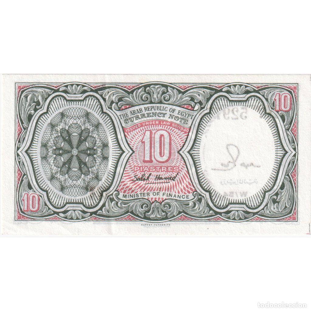 Billetes extranjeros: [#249277] Egipto, 10 Piastres, UNC - Foto 2