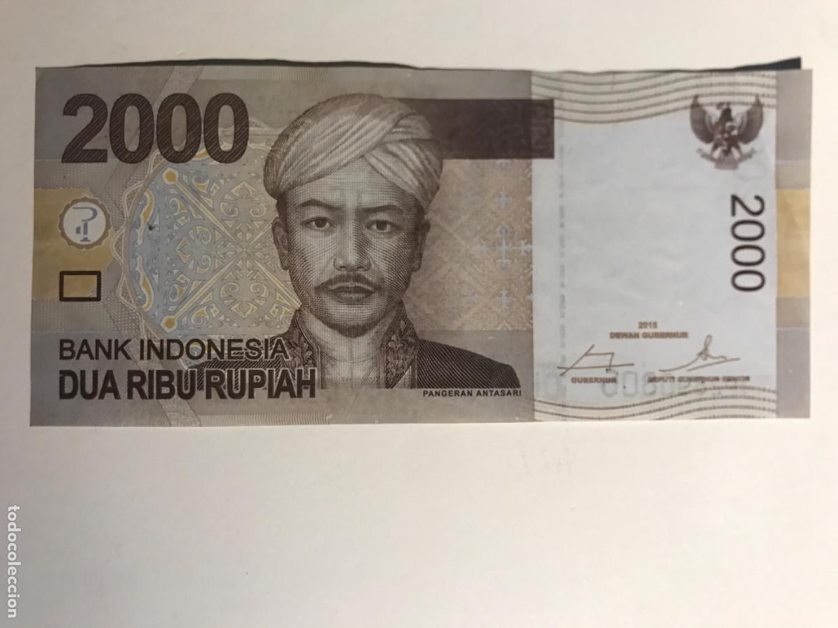 billete. bank indonesia. dua ribu rupiah 2000 r - Compra venta en ...