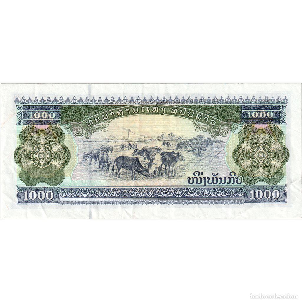 Billetes extranjeros: [#232318] 1000 Kip, 2003, Laos, MBC - Foto 2