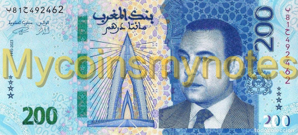Billetes extranjeros: MORROCO 200 Dirhams, 2024, Pick New, UNC - Foto 2
