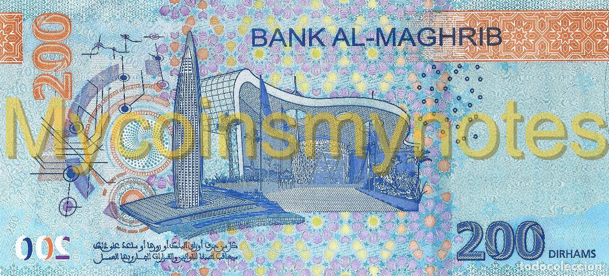Billetes extranjeros: MORROCO 200 Dirhams, 2024, Pick New, UNC - Foto 3