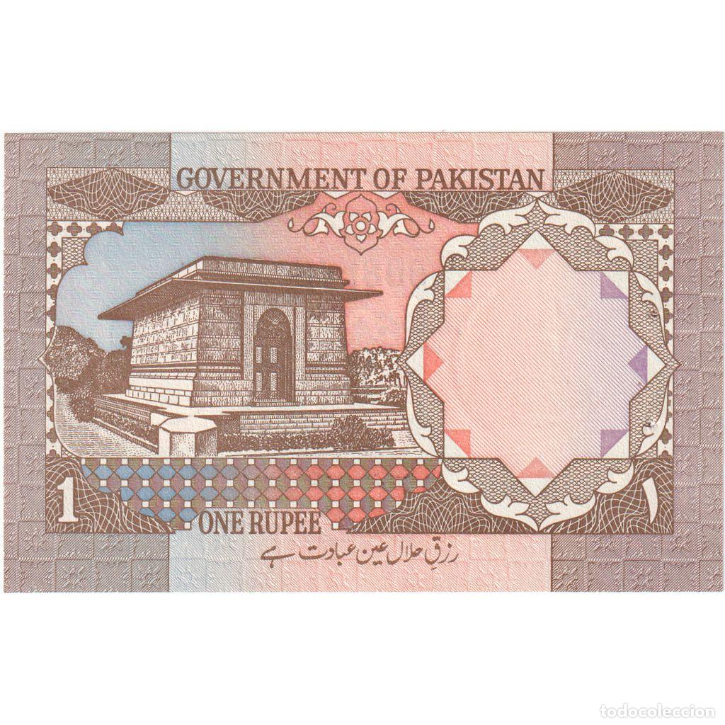Billetes extranjeros: [#196811] Pakist&aacute;n, 1 Rupee, UNC - Foto 2