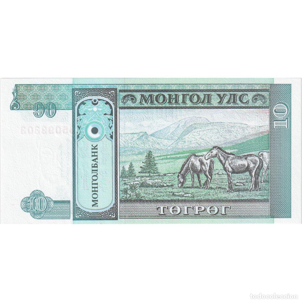 Billetes extranjeros: [#196828] Mongolia, 10 Tugrik, UNC - Foto 2