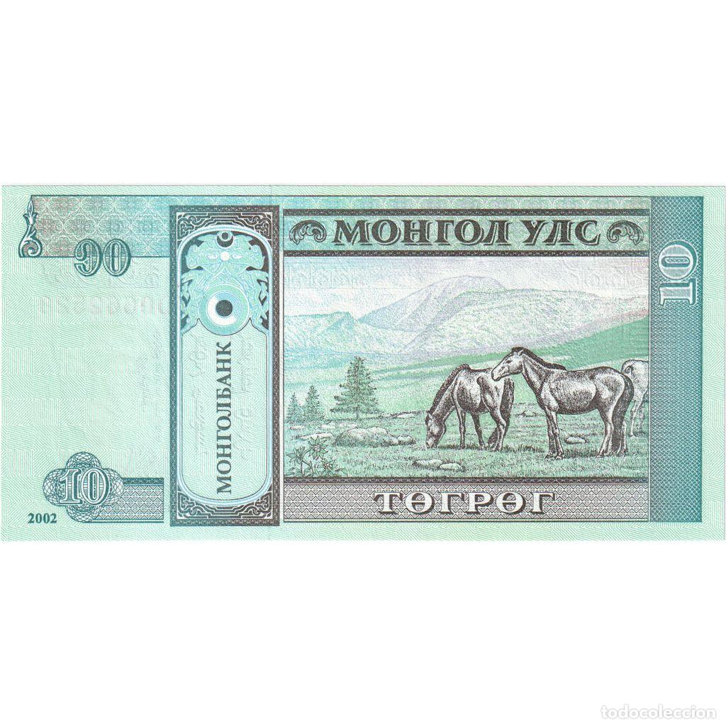 Billetes extranjeros: [#196836] Mongolia, 10 Tugrik, UNC - Foto 2