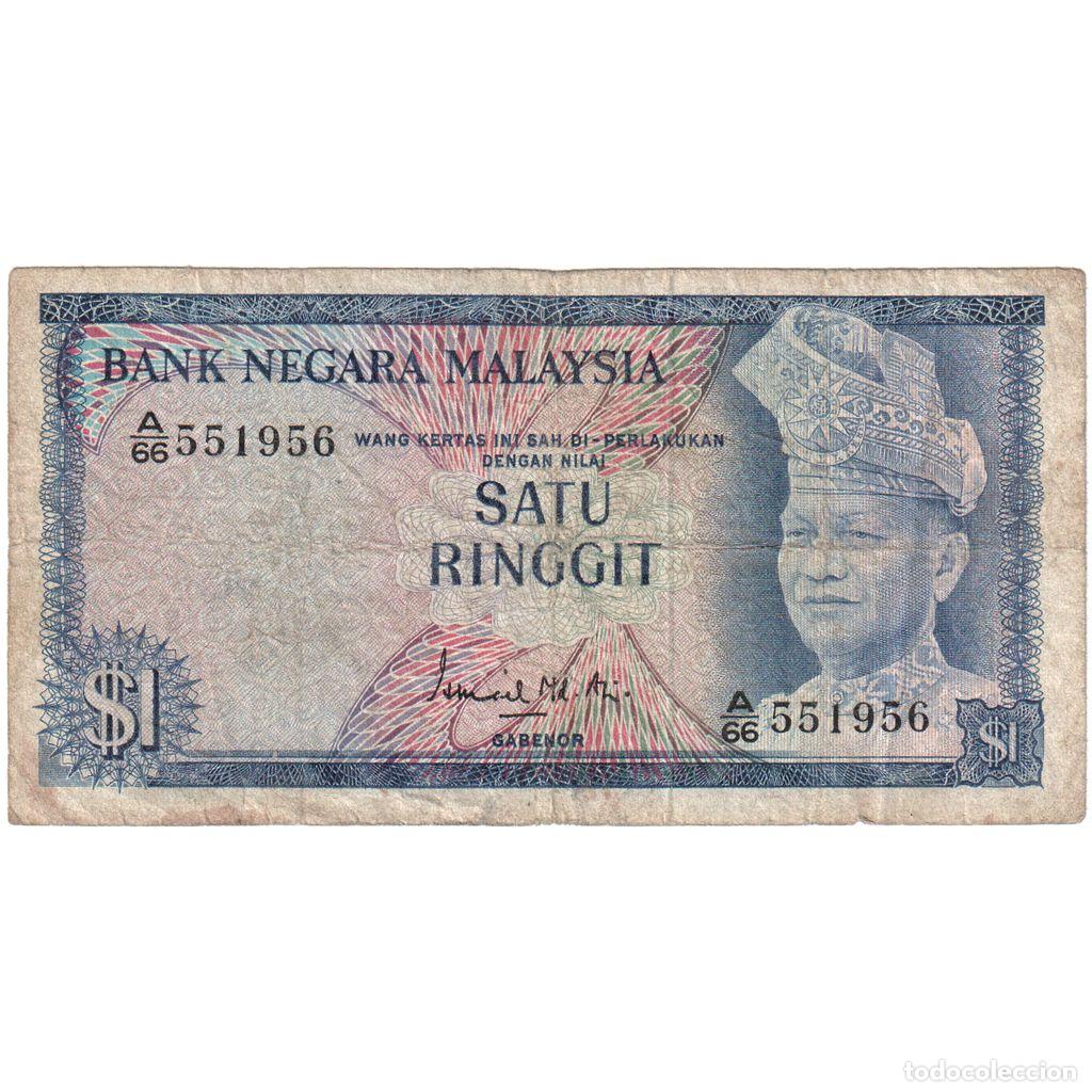Billetes extranjeros: [#196837] Malasia, 1 Ringgit, UNDATED (1967-72), BC - Foto 1