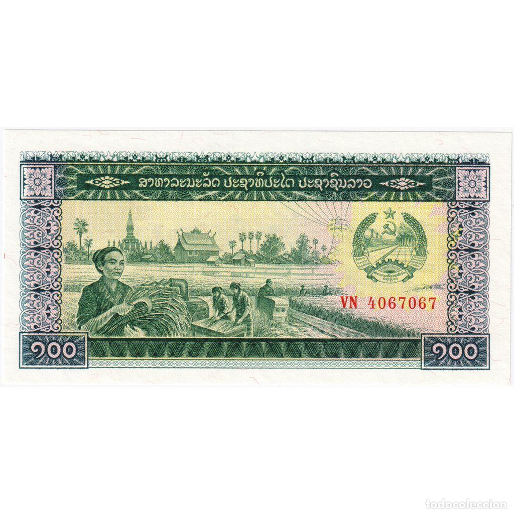 Billetes extranjeros: [#196840] Lao, 100 Kip, UNC - Foto 1