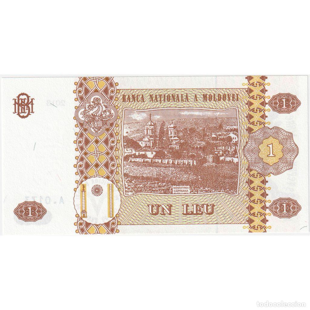 Billetes extranjeros: [#196858] Moldova, 1 Leu, UNC - Foto 2