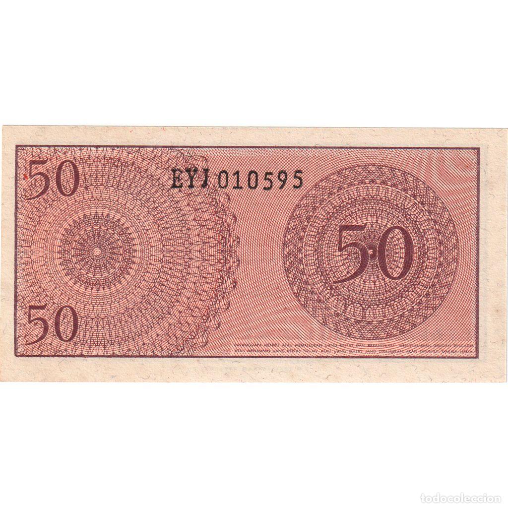 Billetes extranjeros: [#196875] Indonesia, 50 Sen, EBC - Foto 2