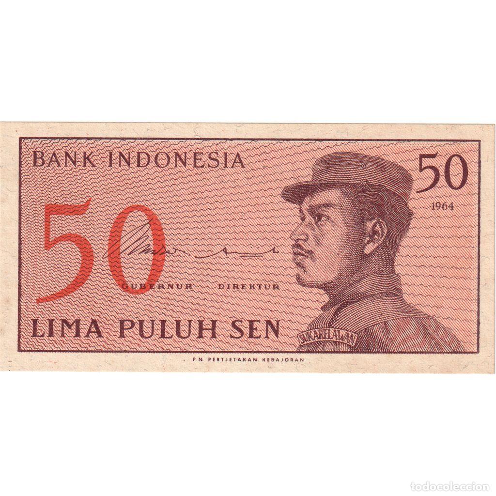 Billetes extranjeros: [#196875] Indonesia, 50 Sen, EBC - Foto 1