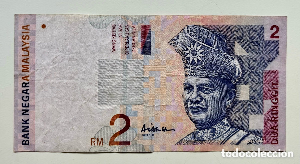 Billetes extranjeros: Billete MALASIA 2 Ringgit (1996-1999) Malaysia (2) - Foto 1