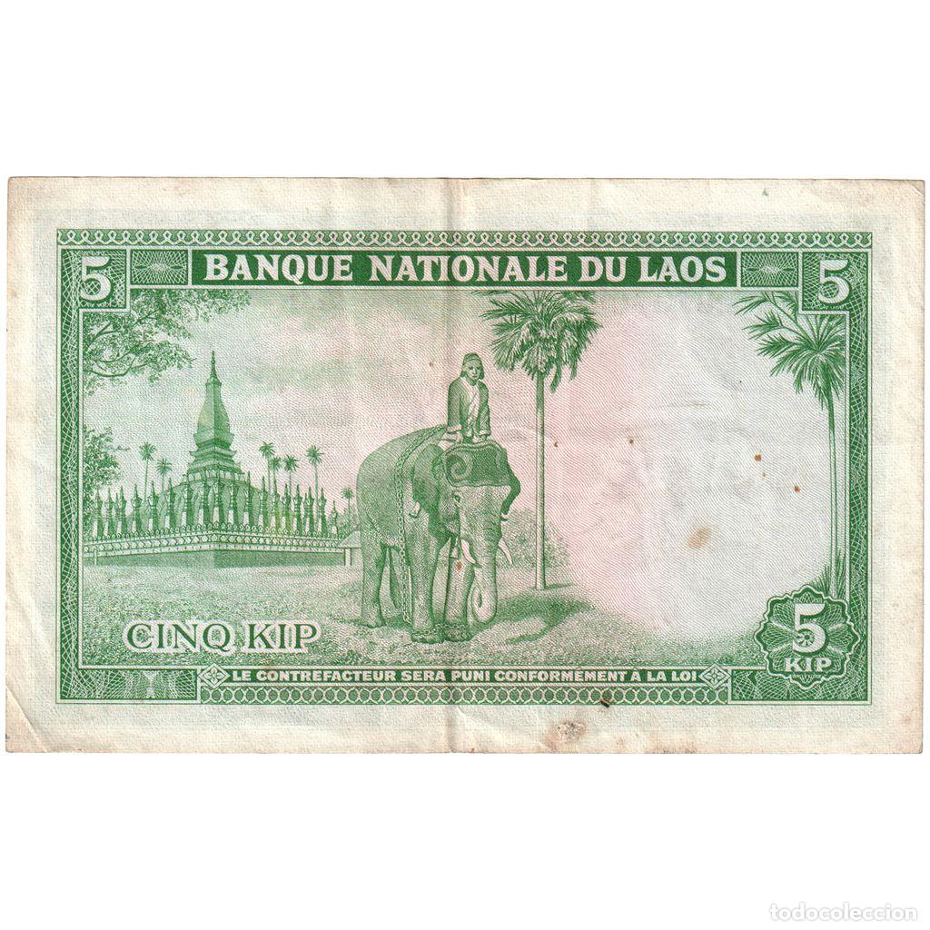 Billetes extranjeros: [#249451] Lao, 5 Kip, BC - Foto 2