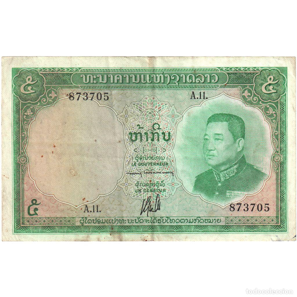 Billetes extranjeros: [#249451] Lao, 5 Kip, BC - Foto 1
