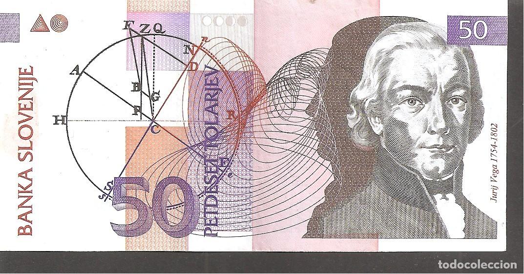 Billetes extranjeros: ESLOVENIA 50 TOLARJEV 1992 - Foto 1