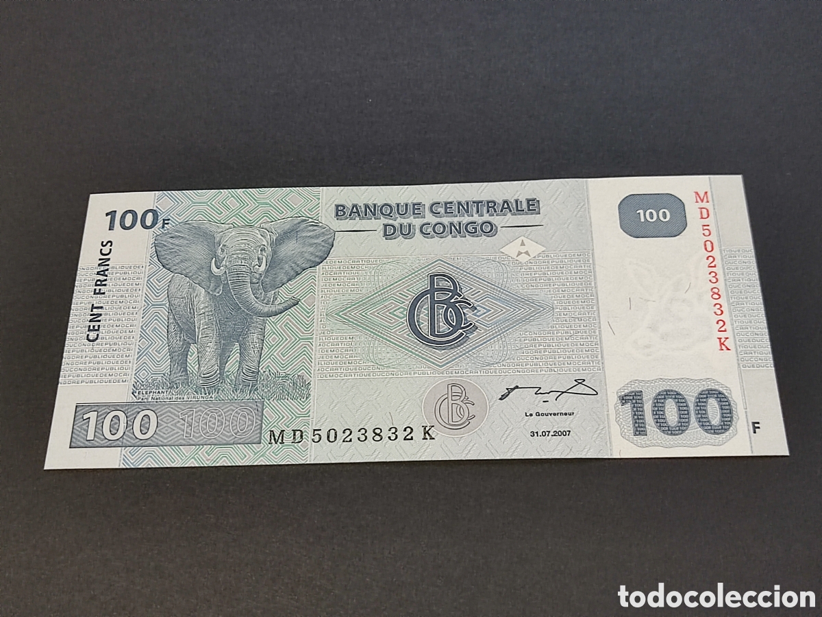 Billetes extranjeros: Billetes del Mundo Congo 2004 - Foto 1