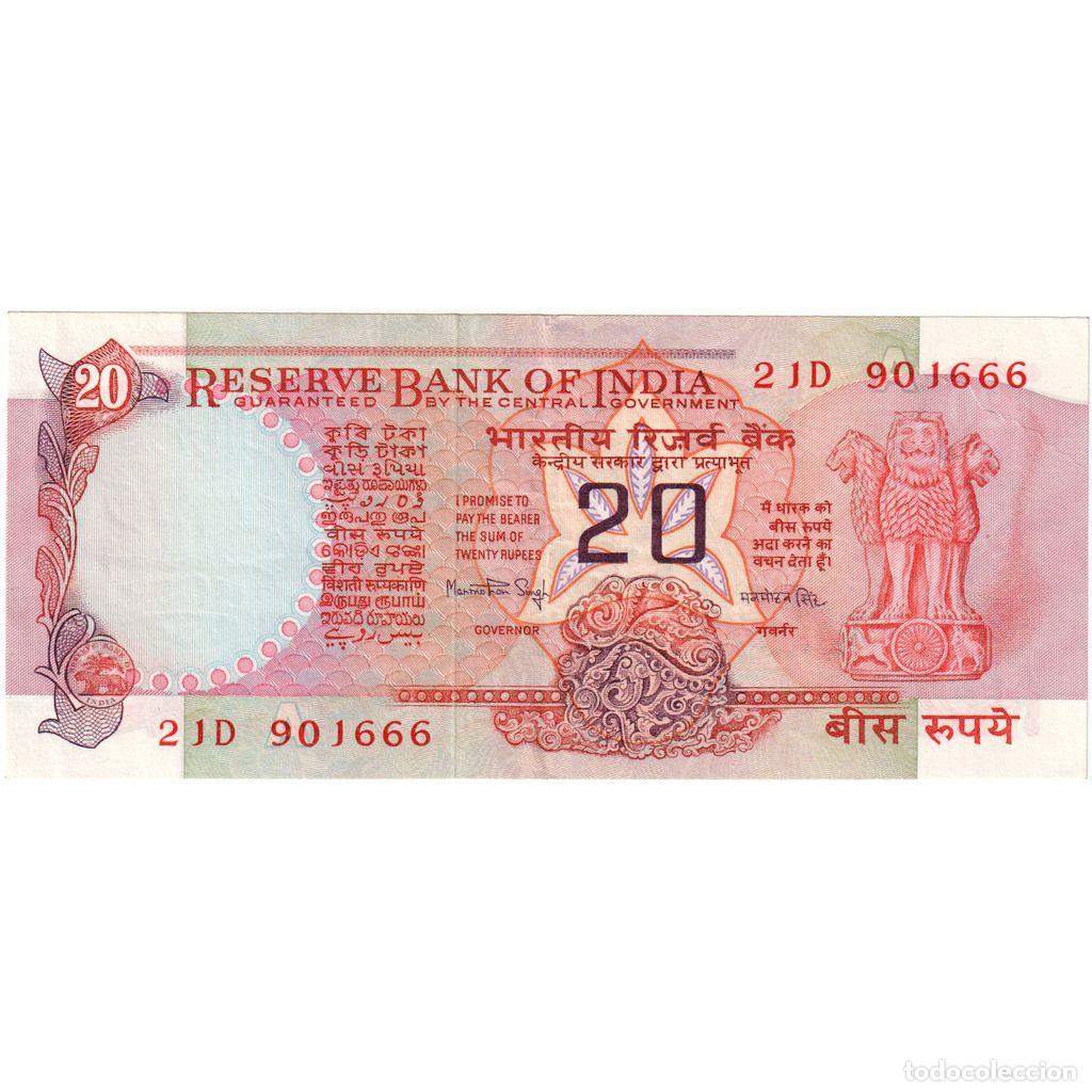 Billetes extranjeros: [#249480] India, 20 Rupees, EBC - Foto 1