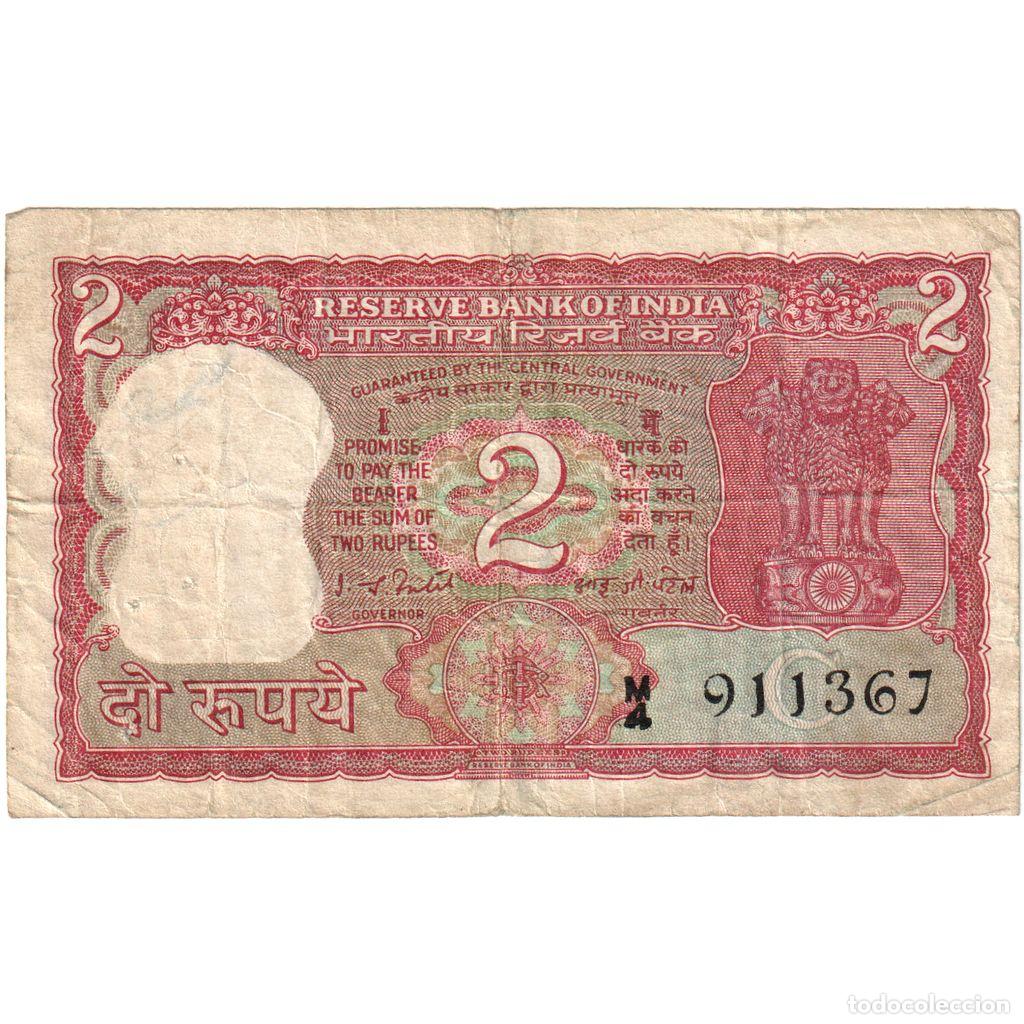 Billetes extranjeros: [#196927] India, 2 Rupees, RC - Foto 1